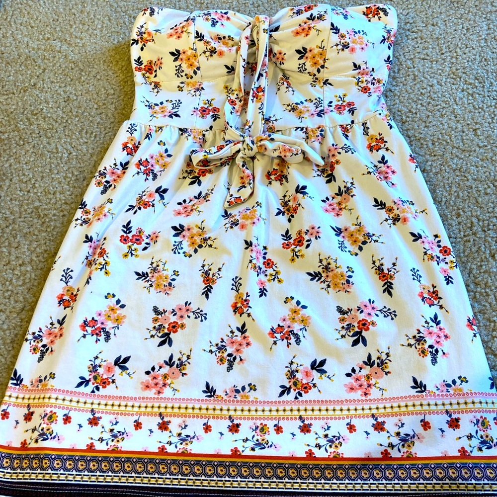 Floral mini dress